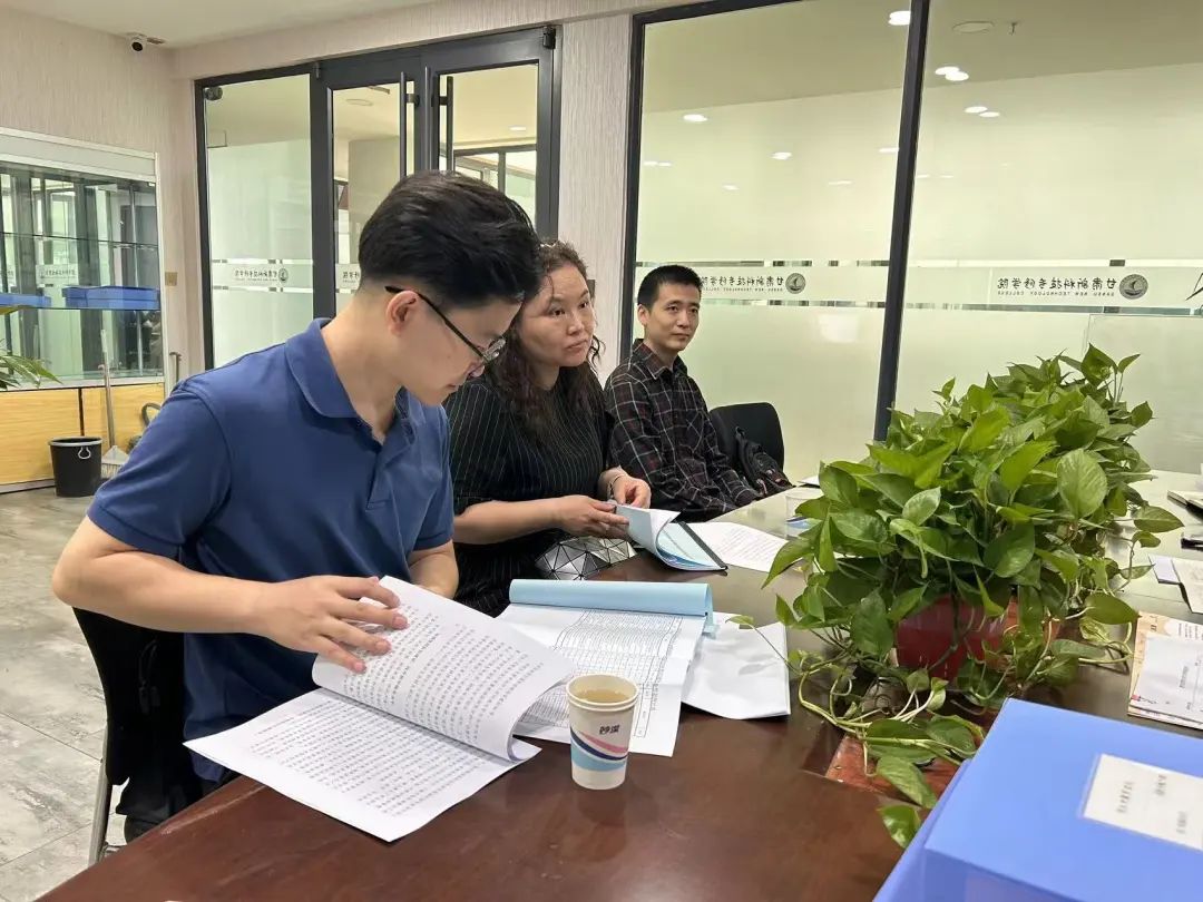 欢迎甘肃开放大学领导莅临我校检查指导工作